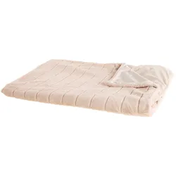 DECKE Pastellrosa Smahra 180/220 cm