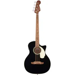 Fender California Deluxe Kingman Bass CE Black - Akustikbass