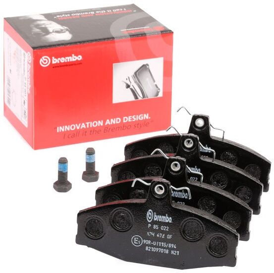 BREMBO P 85 022 Brake pad set