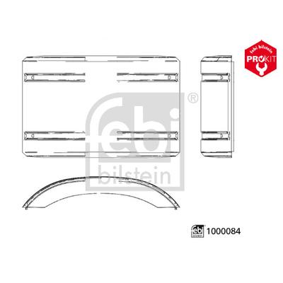 FEBI BILSTEIN hinten rechts 1000084 für Mercedes