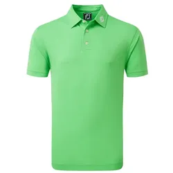 Footjoy Pique Solid Stretch Herren Polo grün
