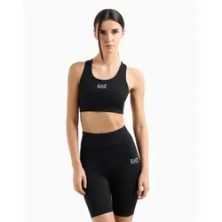 EA7 für Damen. 7W000231_AF12625 Dynamic Athlete Vigor7 BH schwarz (XL), Sportlich, Multisport, Polyamid