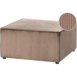 OTTOMANE Cord Sandbeige Lemvig