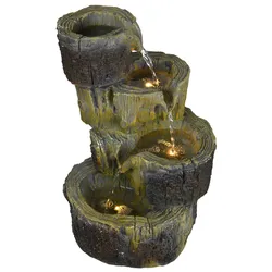 Heissner Gartenbrunnen "Baumstümpfe" (016585-00)