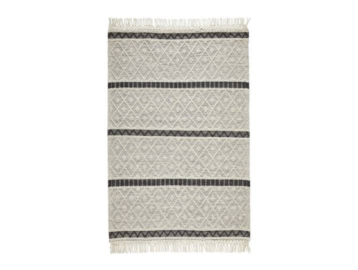 Linea Natura Handwebteppich, Creme, Textil, Boho, rechteckig, 160x230 cm, pflegeleicht, leicht zusammenrollbar, Teppiche & Böden, Teppich, Webteppich