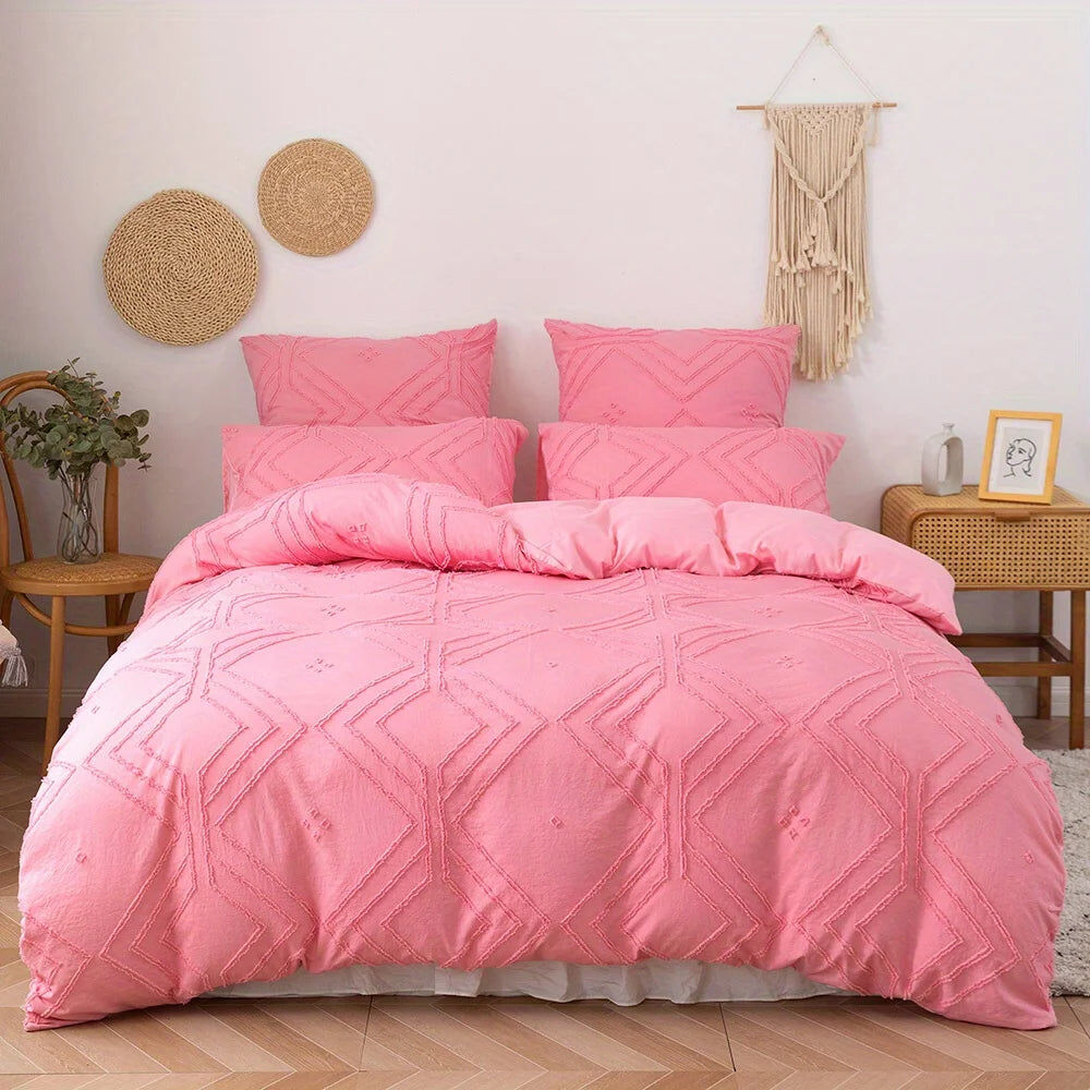 La parure de lit Parure de Lit Rose brodée - 50x75 cm 200x200 cm