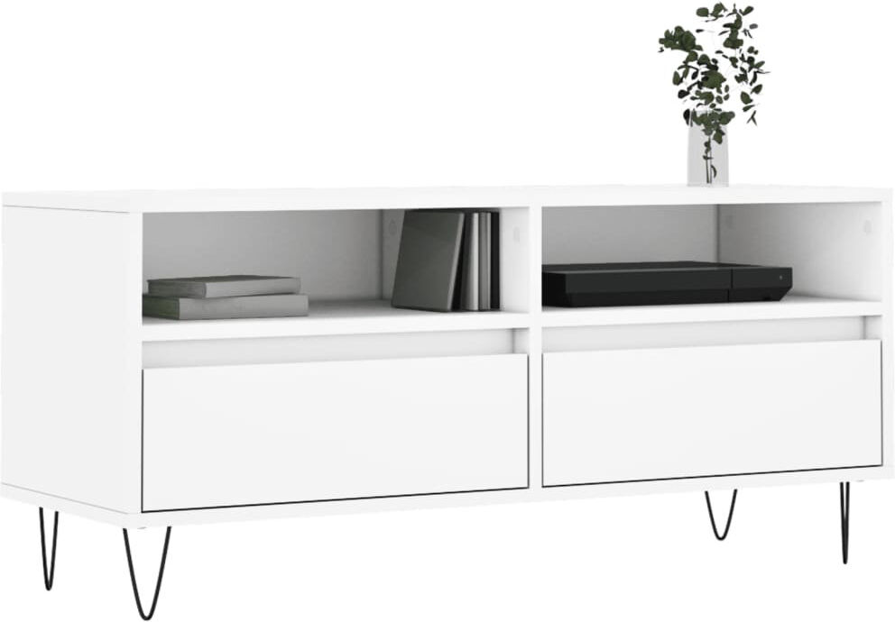George Oliver Hyden TV Stand for TVs up to 43" White 43"