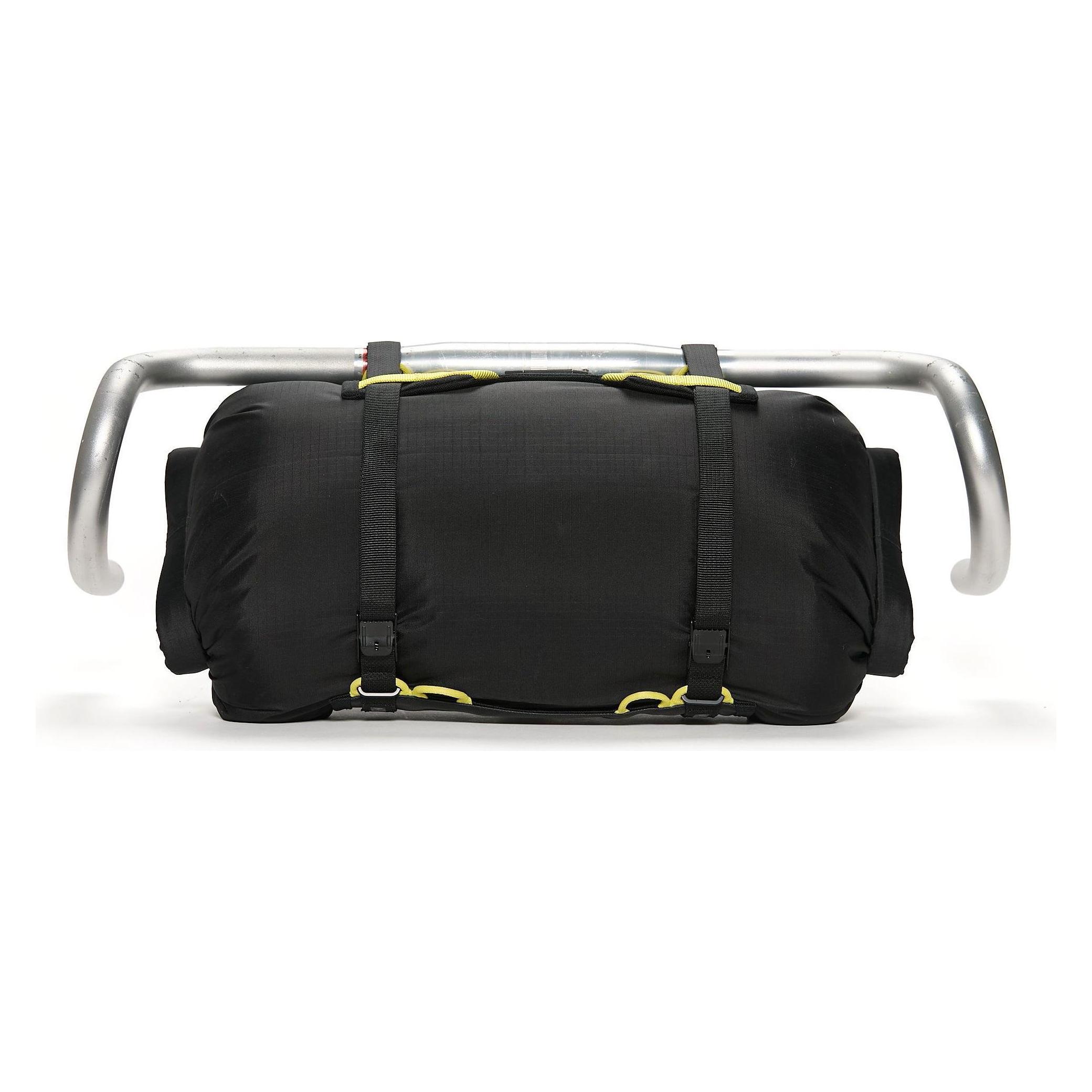 Wholegrain Cycles Carrie Lenkertaschensystem inkl. Packsack, black/yellow (Lenkertasche) (67645068)