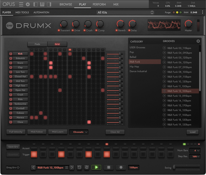 EastWest DrumX