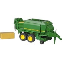 02017 John Deere Großballenpresse, Modellfahrzeug grün/gelb