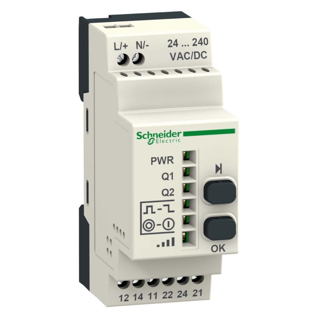 Schneider Electric Empfänger programmier 2Relais 24-240V (ZBRRA)