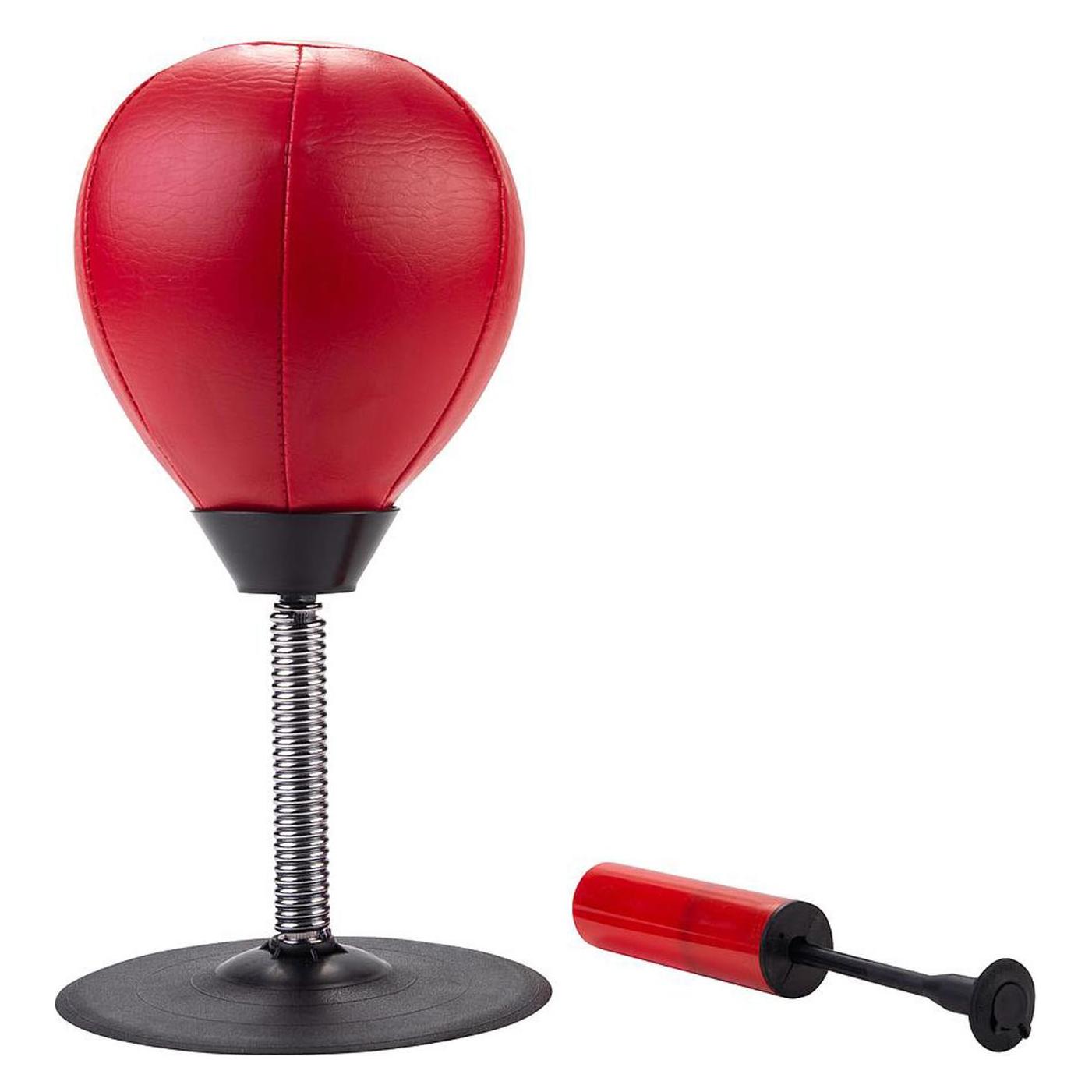 Engelhart StressbuStern inklusive Handpumpe, 17 x17 x 34 cm - PU-Leder (34 cm) (704015)