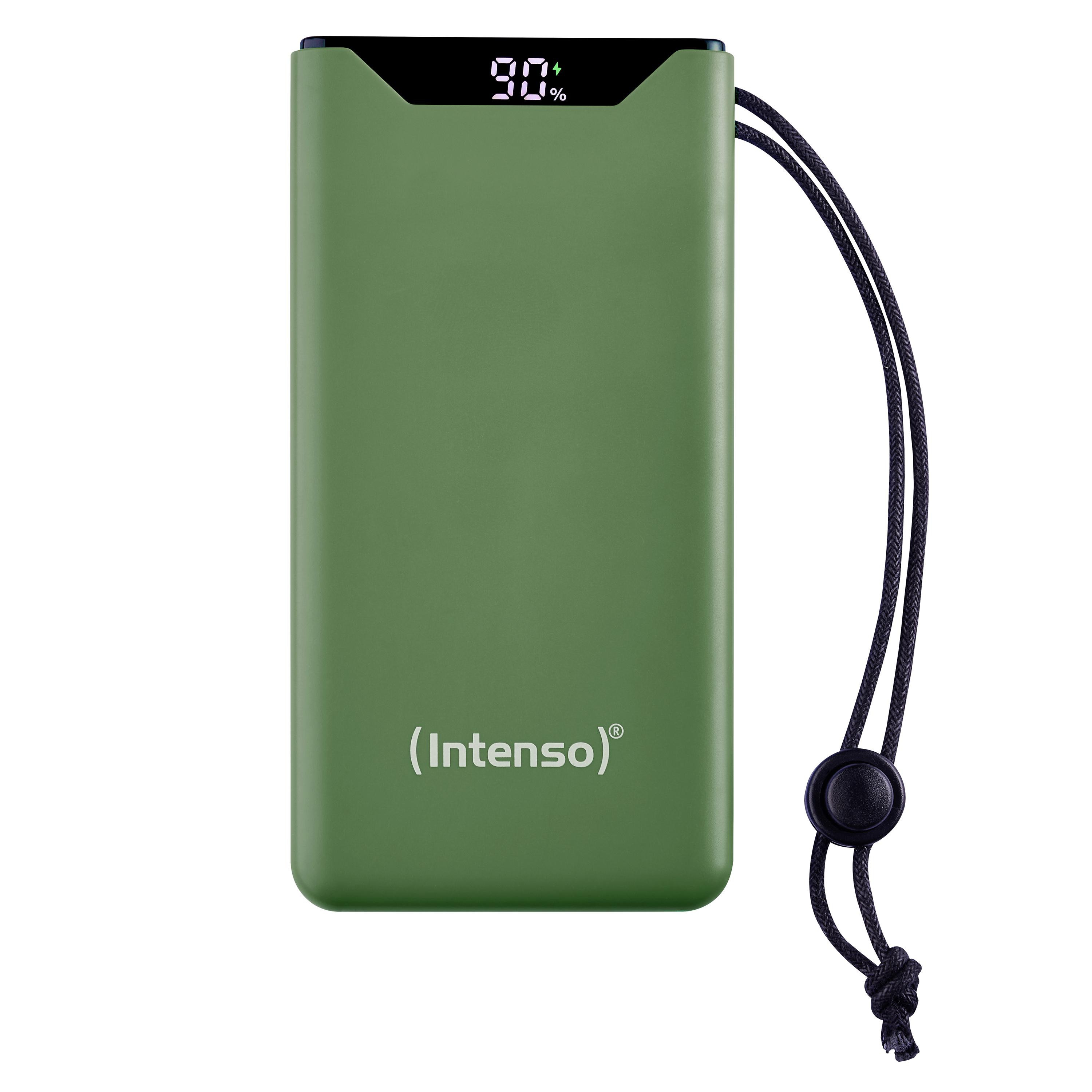 Intenso mobiles Ladegerät Powerbank F10000 grün 7332037