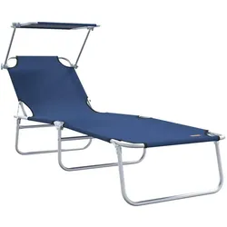 vidaXL, Liegestuhl, Jarenano (2 Stück) (188 cm)
