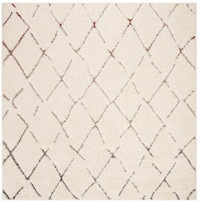 SAFAVIEH Santorini Shag Eilis Abstract 1.2-inch Thick Rug