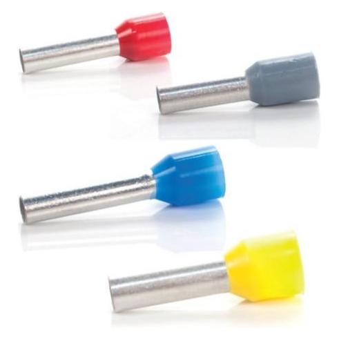 Trytyt ISOLIERTE HÜLSE 4 mm² DUI-4,0-12SZ GRAU (100 Stück) (Kabelschlauch) (TRYTYT)