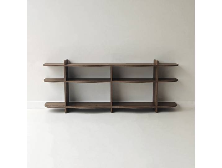 Console en bois  Flusso  - 170 x 65 x 30 cm - Noyer