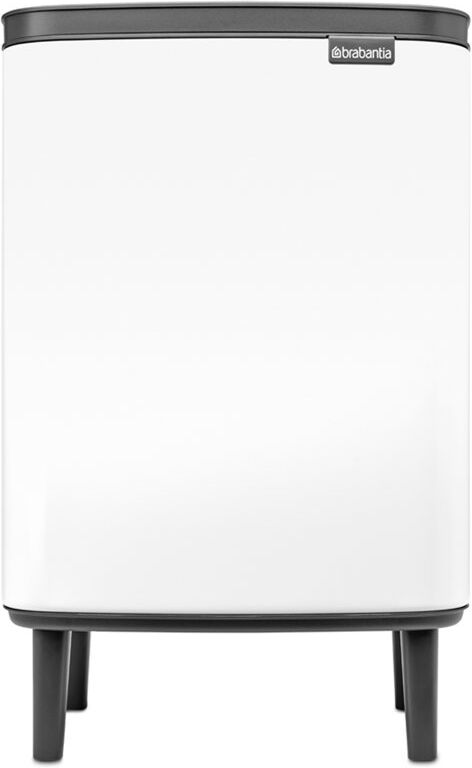 Brabantia 12 Litre Bo Waste Bin Hi White 12L