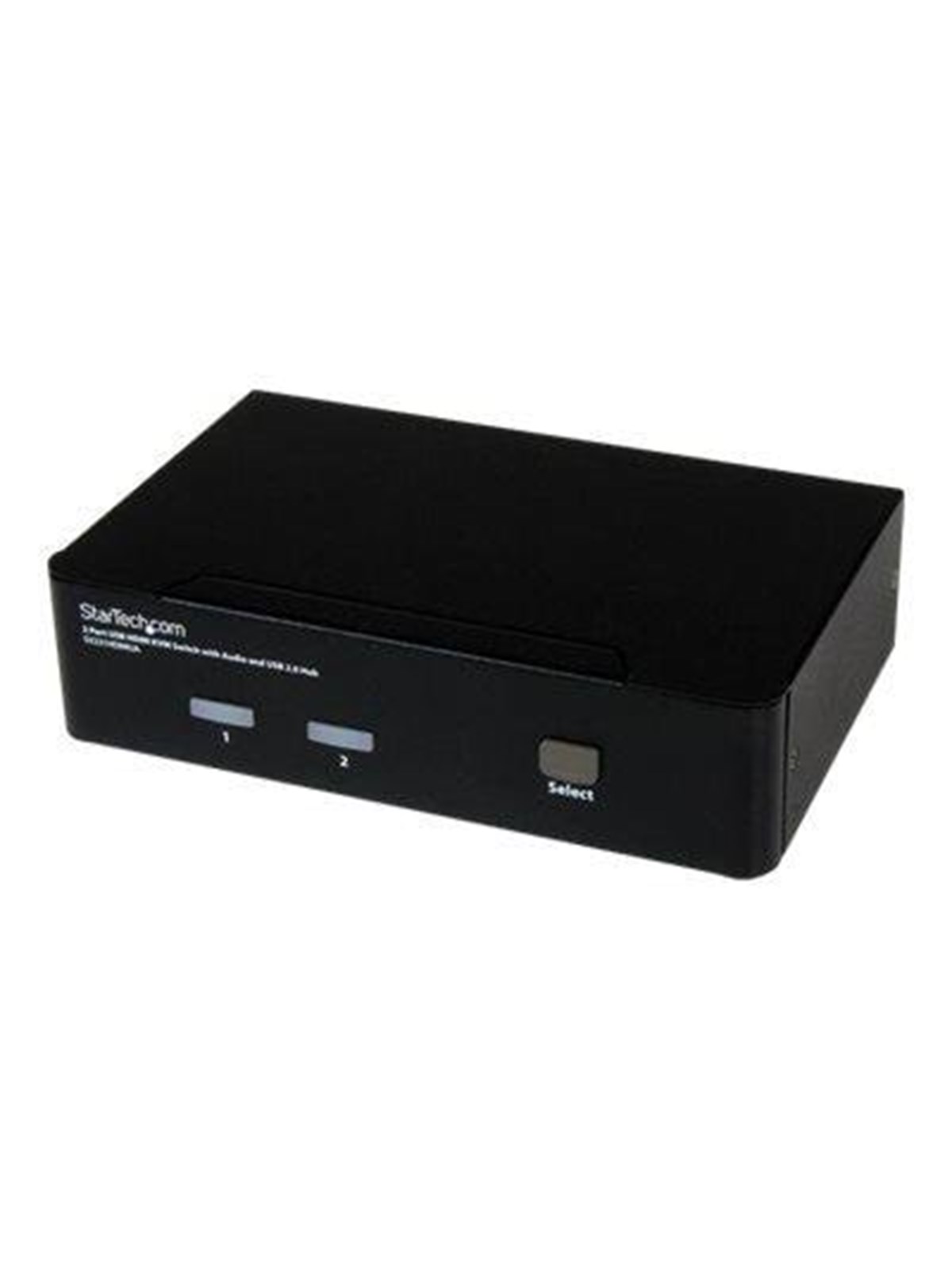 StarTech.com 2 Port USB HDMI KVM Switch mit Audio und USB 2.0 Hub - KVM / Audio / USB Switch - 2 Anschlüsse