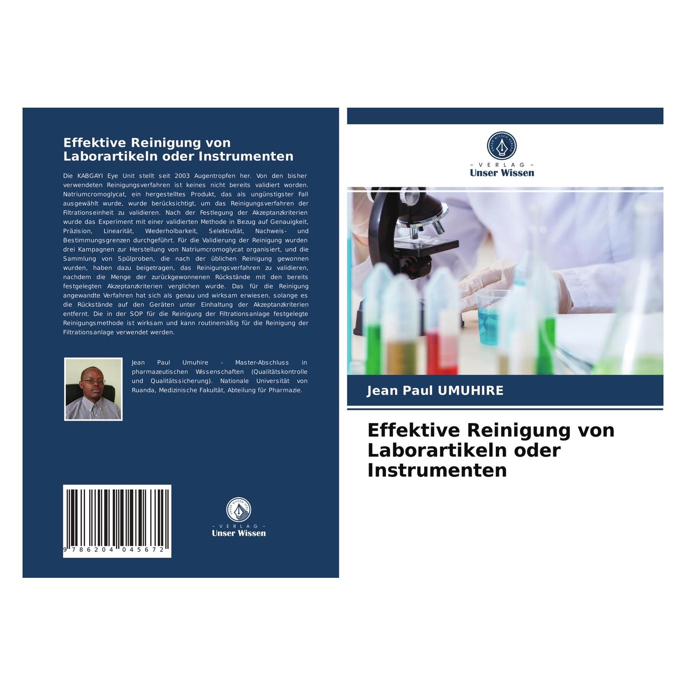 Unser Wissen Effektive Reinigung von Laborartikeln oder Instrumenten (51468431)