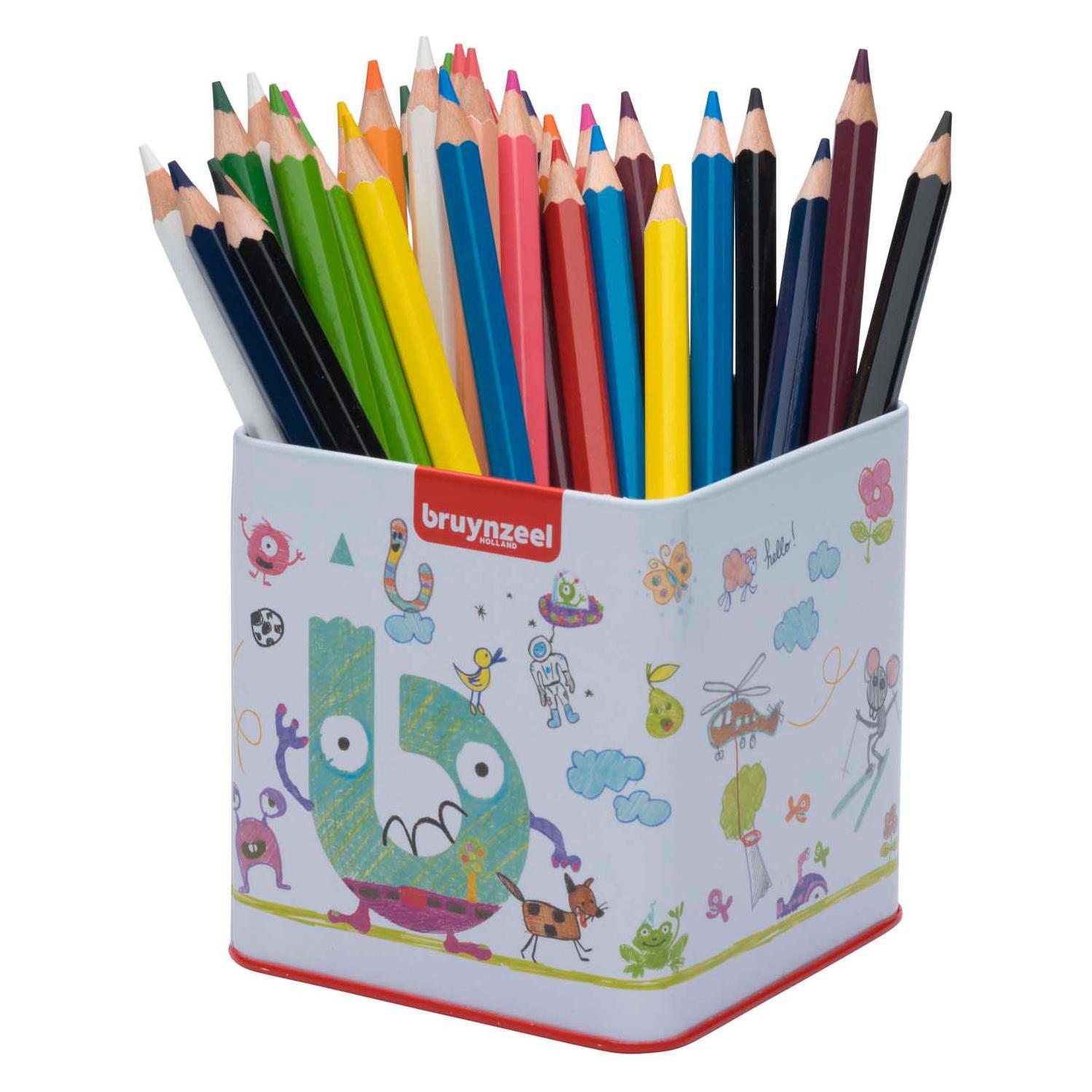 Bruynzeel Mega Buntstifte Dose mit 48 Farben (48x) (57456595)