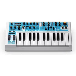 novation Bass Station II Swifty, Synthesizer, Blau, Weiss