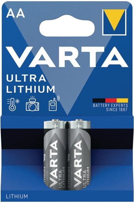 Pile Pile Professional Lithium 1,5 V AA Mignon 2900 mAh FR14505 6106 2 un. / bli ; Varta (06106 301 402)