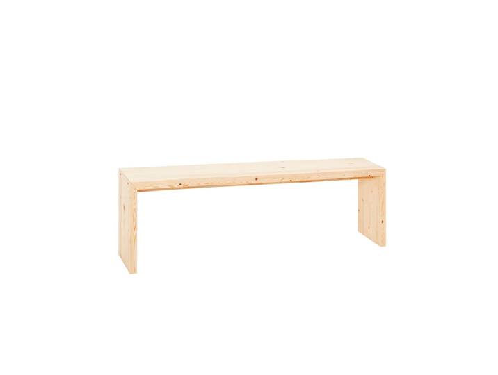 Banc en bois de sapin naturel 165x45cm