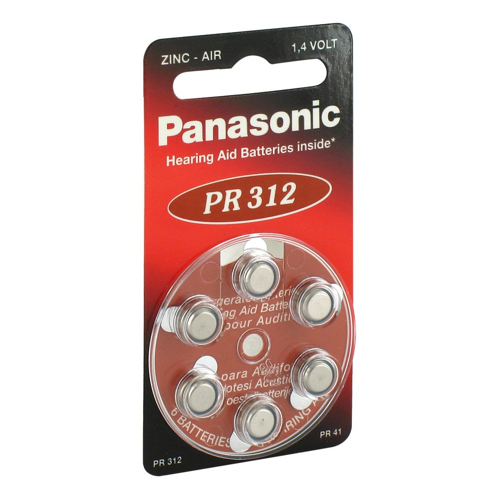 Vielstedter Elektronik Batterien F.hörgeräte Panasonic Pr312 07194384