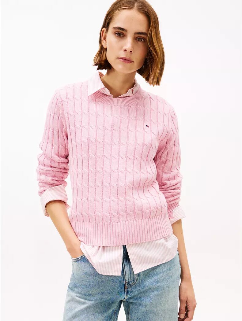 Tommy Hilfiger - Pullover, für Damen, Rosa Größe XS