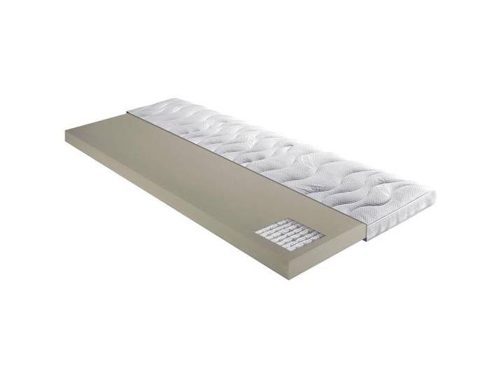 Novel Topper, Weiss, Textil, Füllung: Polyester, 180x200 cm, Lga, Bezug abnehmbar/waschbar, atmungsaktiv, schadstoffgeprüft, alternative Grössen erhältlich, Bezug rundum abnehmbar, Schlafzimmer, Matratzen, Topper