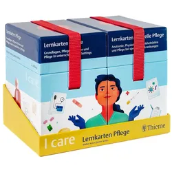 I care Lernkarten Pflege – Set (im Schuber), Schulbücher von Jasmin Schön, Walter Anton