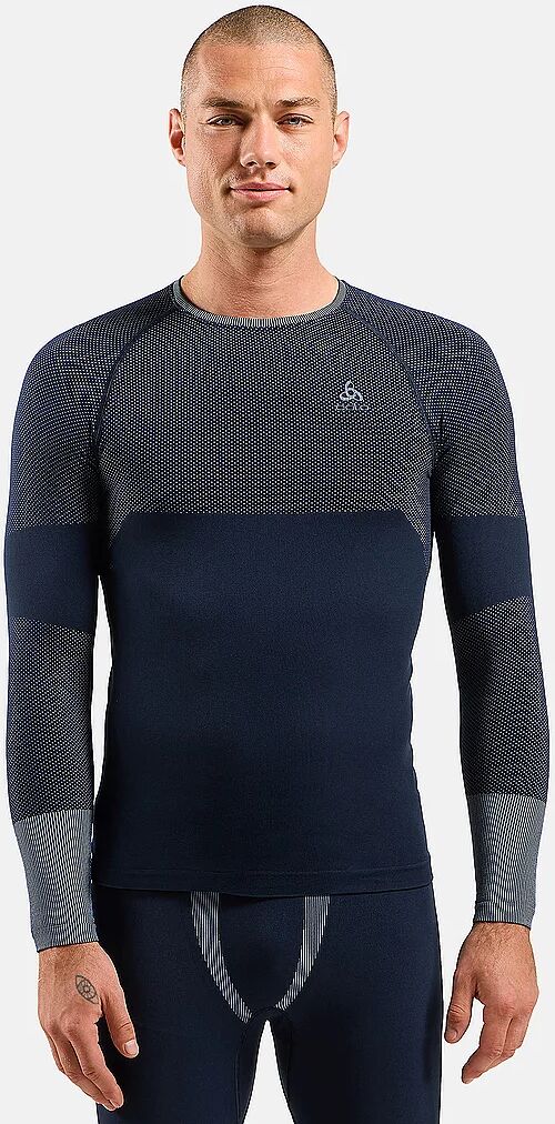 ODLO Herren Unterzieh Set Long Fundamentals Performance dunkelblau   XL M