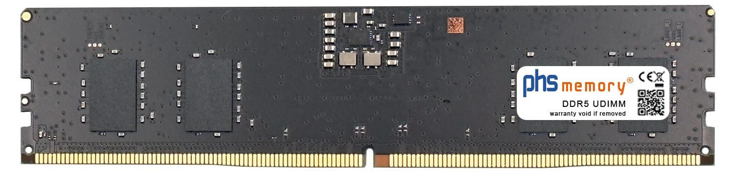 PHS Geheugen 8GB RAM DDR5 UDIMM 5600MHz compatibel met Dell Pro Tower QCT1255