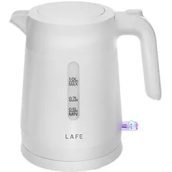 Lafe 47544 Electric Kettle Essential S 1 L, Wasserkocher, Weiss