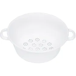 Riess Classic Weiss Gemüsesieb Ø26cm Emaille