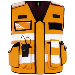 Korntex, Warnweste, Einsatzweste Orange (M, XL)