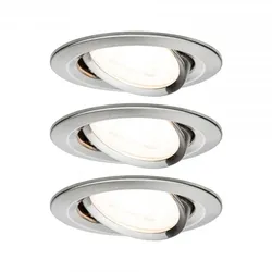 PAULMANN EBL Nova rd schw LED 3x6,5 GU10 Eisen gb