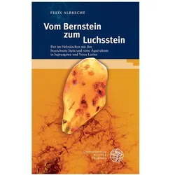 Vom Bernstein zum Luchsstein, Fachbücher von Felix Albrecht