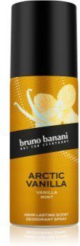 Bruno Banani Arctic Vanilla desodorizante em spray para homens 150 ml. Arctic Vanilla