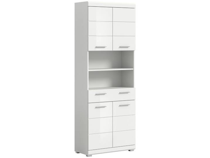 Hochschrank SCOUT Weiß Hochglanz ca.74x191x31cm