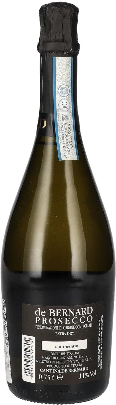 De Bernard Prosecco De Bernard Prestige Prosecco DOC Extra Dry 11% Vol. 0,75l
