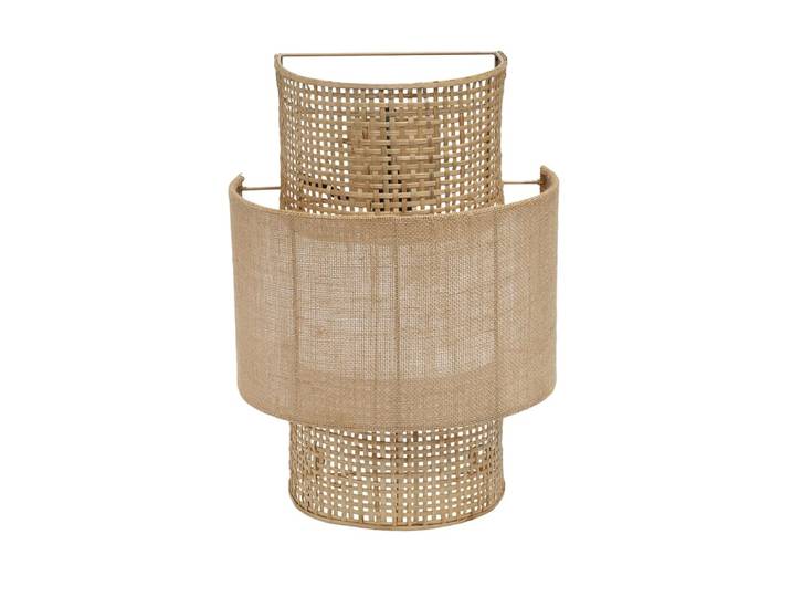 Applique rotin marron 30x20x41cm