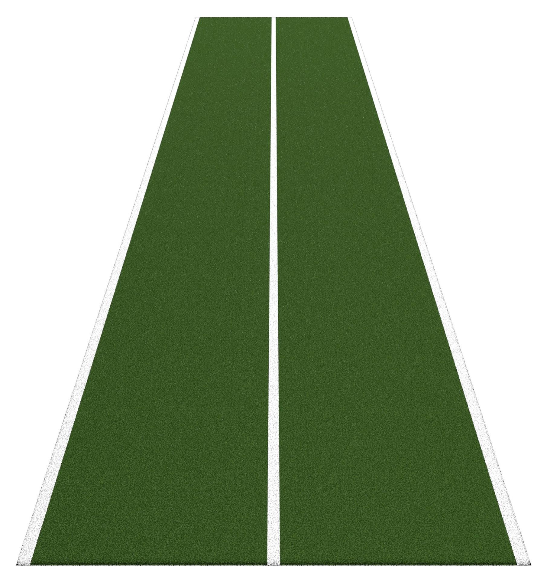 Sport-Thieme Sprintbahn "Uni Sprint", Grün, 2x10 m