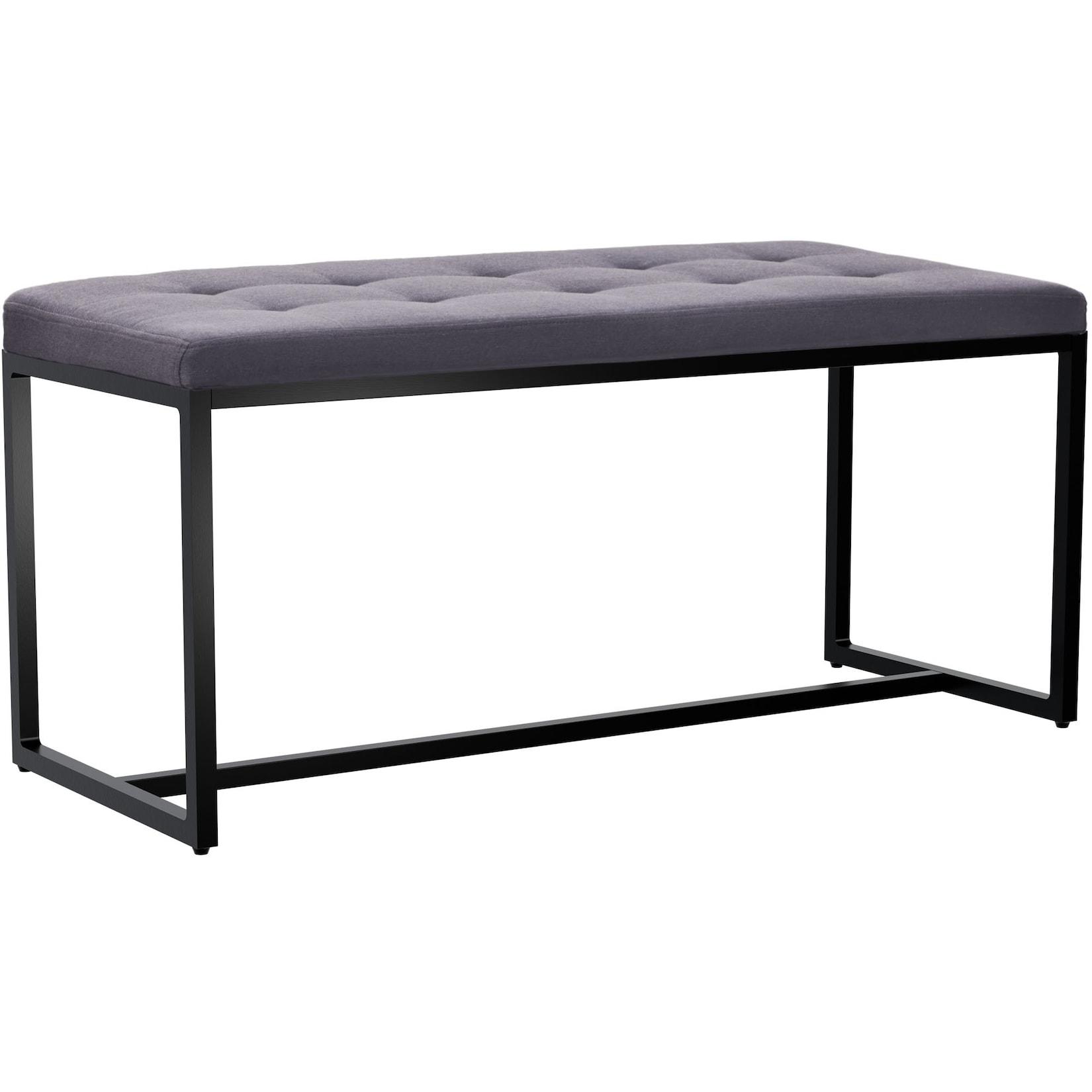 CLP Sitzbank Barci B Stoff - Farbe: dunkelgrau, Material: Stoff