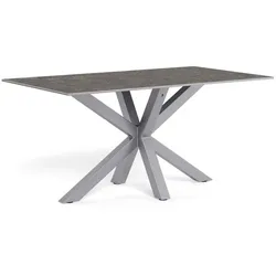 Actona Esstisch Heaven 160 x 90 cm Keramik Schwarz