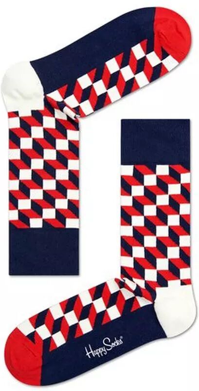 Happy Socks - Socken, für Damen, Rot, Größe 36-40