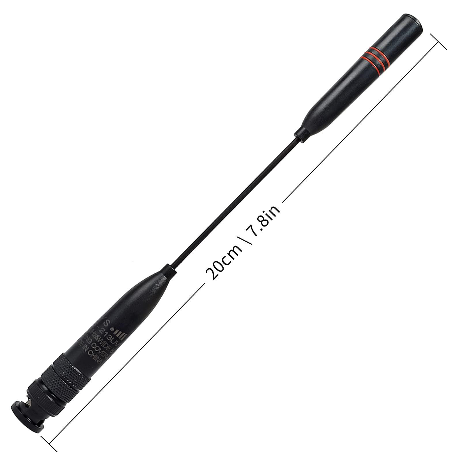 Selius BNC VHF/UHF Walkie Talkie Antenne voor Verbeterde Ontvangst