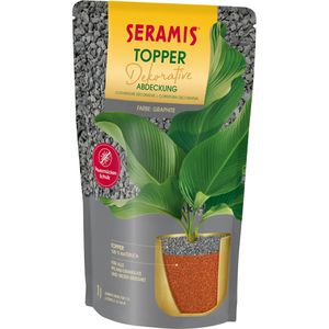 Seramis Pflanzsubstrat Topper Graphite, 1 Liter, für Zimmerpflanzen