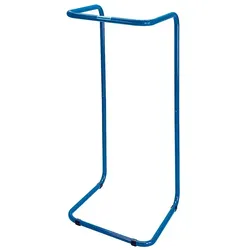 Müllsackständer Knapsack Beutelhalter Blau Stahlrahmen mit Beutelhalter